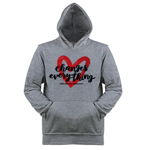 Jaket Hoodie Love Change Everything