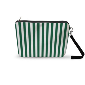 Pouch Trapesium Esmeralda Stripe Pouch