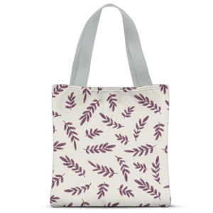 Tas Tote Fullprint leaf 2