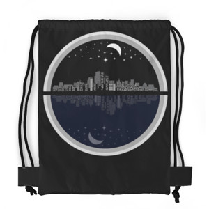 Tas Serut Fullprint Malam