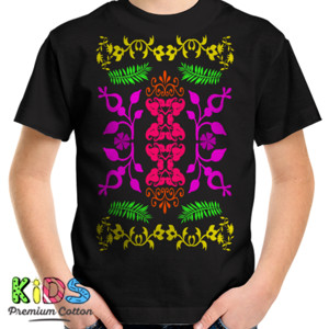 Kaos Batik Digital Motif Flora