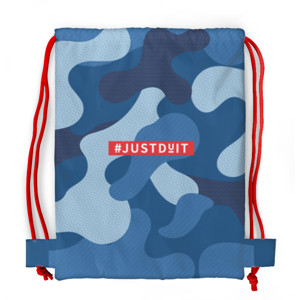 Tas Serut Fullprint CAMO BIRU #JUSTDUIT