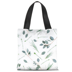 Tas Tote Fullprint Tote bag motif bunga