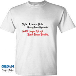 Kaos Ngluruk Tanpo Bolo