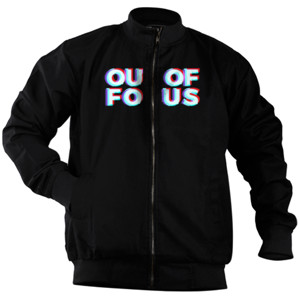 Jaket Bomber out of focus
