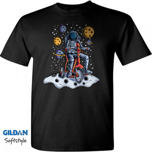Kaos Kaos astronot bersepeda