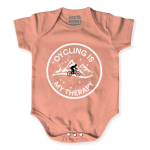 Baby Jumper KAOS TSHIRT - CYCLING IS MY THERAPY