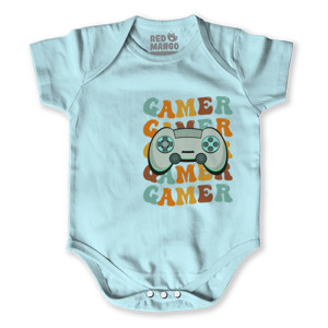 Baby Jumper Konsol Game Gaming Permainan Tipografi