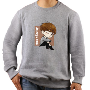 Jaket Sweater Kaos BTS 2