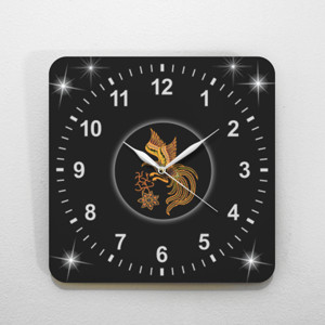 Jam Dinding Bird Circle Premium Batik