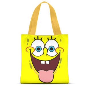 Tas Tote Fullprint Totebag Spongebob