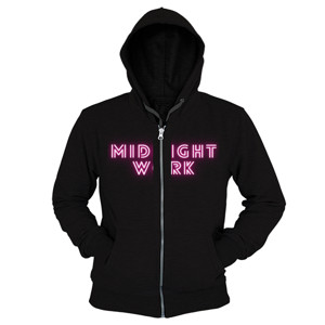 Hoodie Zipper Midnight Work