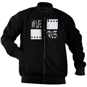 Jaket Bomber MY LIFE, MY RULES