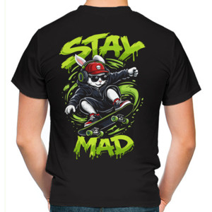 Kaos Stay Mad Rabbit Urban Style