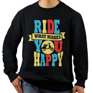 Jaket Sweater RIDE WHAT MAKES YOU HAPPY