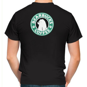 Kaos Bare Bears Lucu Starbak