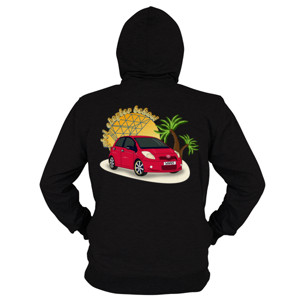 Hoodie Zipper Yaris Bakpao Club Indonesia Bekasi