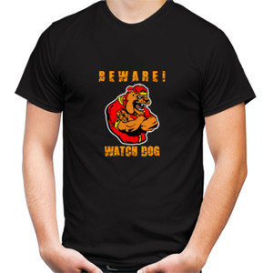 Kaos Customable Beware ! Watch Dog Tees