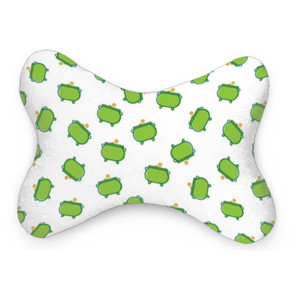 Bantal Mobil St Patrikcs Green Pot Pattern