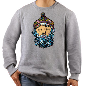 Jaket Sweater Bearded