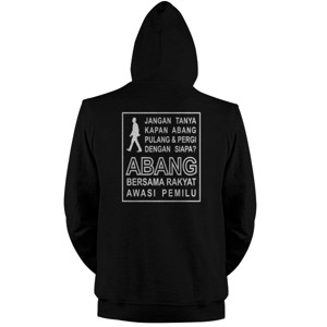 Jaket Hoodie Awasi Pemilu