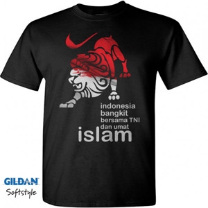 Kaos kaos indonesia bangkit bersama tni dan islam
