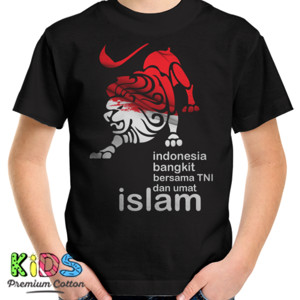 Kaos kaos indonesia bangkit bersama tni dan islam