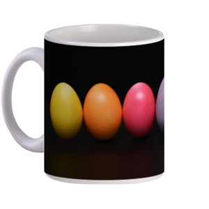 Mug Telur Warna Warni