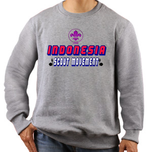 Jaket Sweater Indonesia Scout Movement new