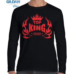 Kaos Couple Panjang King Father