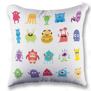 Bantal Monster and monster