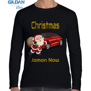 Kaos Christmas Jaman Now