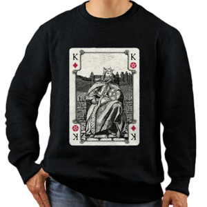 Jaket Sweater king tarot