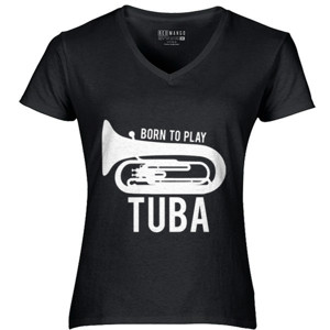 Kaos Born to Play Tuba