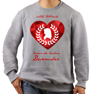 Jaket Sweater istri terbaik heart