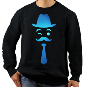 Jaket Sweater Moustache Daddy