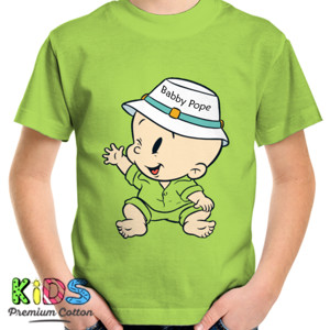 Kaos Baby Pope (bisa diganti)