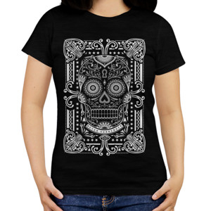 Kaos SUGAR SKULL CARD