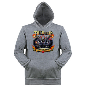 Jaket Hoodie Cinta sampai mati