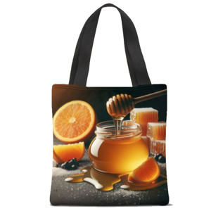 Tas Tote Fullprint Hai honey