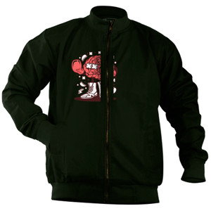 Jaket Bomber Brain Boxer