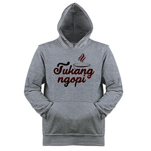 Jaket Hoodie Tukang Ngopi