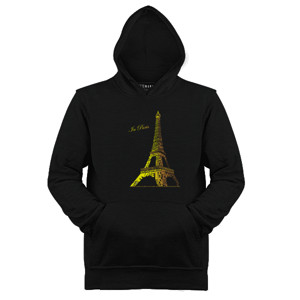 Jaket Hoodie Kaos Eiffel Tower - Paris (SB18U)