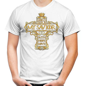 Kaos MY SAVIOR Tees wht