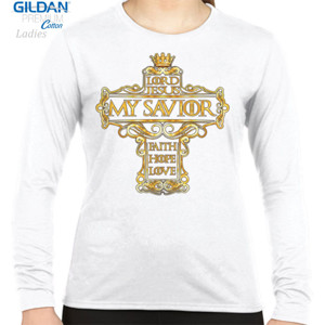 Kaos MY SAVIOR Tees wht