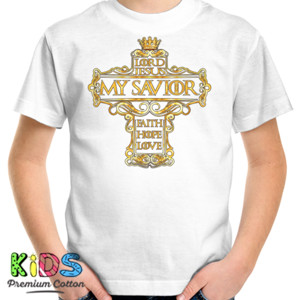 Kaos MY SAVIOR Tees wht