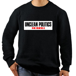 Jaket Sweater Unclean Politics black
