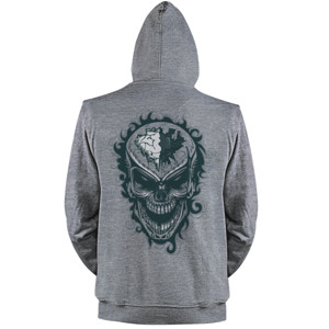Jaket Hoodie Robot Skull