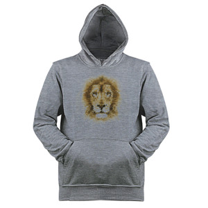 Jaket Hoodie Lion Art