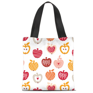 Tas Tote Fullprint APPLE